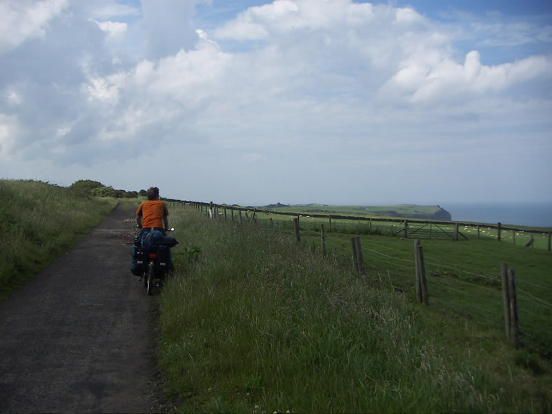 Fiets langs de Noorzeekust