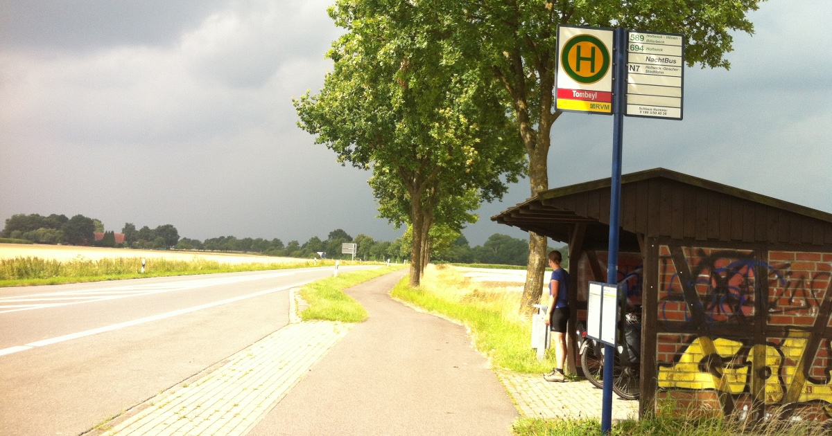 Dreigende onweer