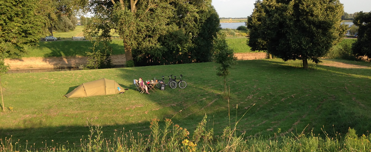 Kamperen op Fort Vuren