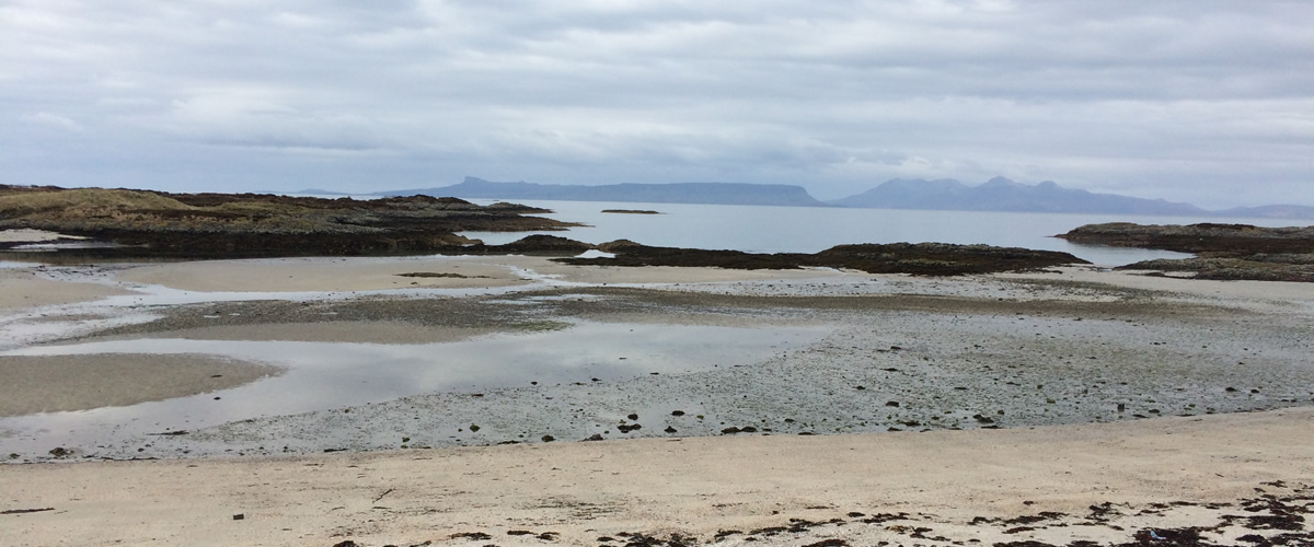 De kust bij Arisaig Schotland